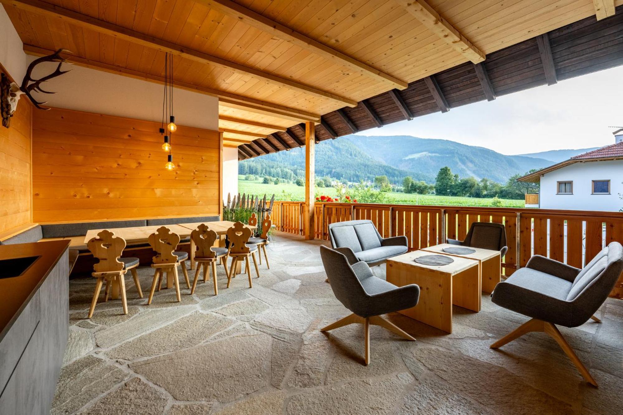 Ferienwohnung Mair Am Bach Brunico Exterior foto